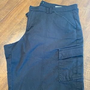 Lee Midrise black shorts